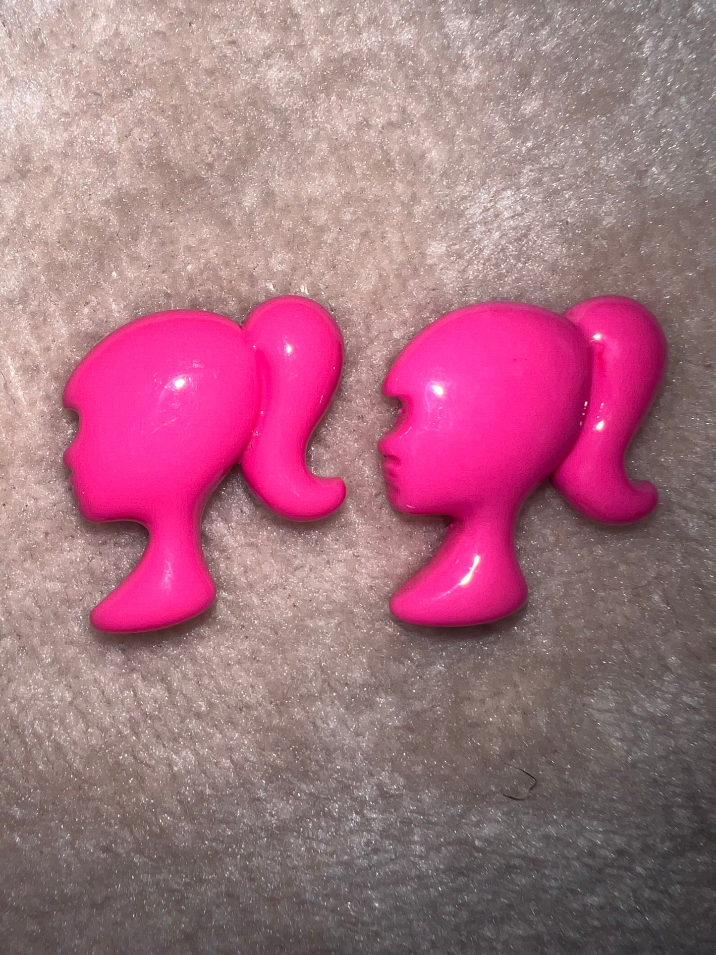 Barbie Head Charm